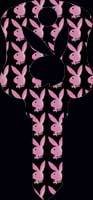 Playboy Crystal Black Schlage SC1 House Key