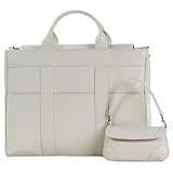 Abbi New York Caroline Laptop Case Antique White