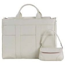 Abbi New York Caroline Laptop Case Antique White