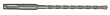 Hitachi 725025 SDS4 Plus 1/4-Inch x 14-Inch x 16-Inch 2-Cutter Drill Bit