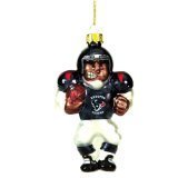 Houston Texans NFL Glass Player Ornament (5" African American)