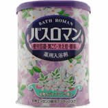 疲労回復・肩こり・冷え性・腰痛に、バスロマンジャスミンの香り 850g