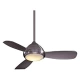 Minka Aire F516-ORB Contemporary / Modern Bronze Ceiling Fan Light Included