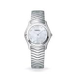 Ebel Watches- Ebel Classic Ladies Diamond Markers and Mother of Pearl Dial Ladies Watch