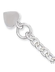 Sterling Silver Fancy Link Bracelet QG1464-7.5"