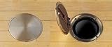 6 1 / 4 &acute; Locking Brass Cover Plate for Volleyball Post Floor Sleeve from Gared - B000BG274U