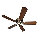 Craftmade Fans UH42AB 42 Universal Hugger Flush Mount Antique Brass Ceiling Fan w/ B542S-DOK Blades