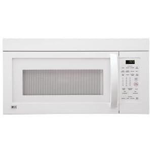 LG LMV1680WW Over-the-Range 1-3/5-Cubic-Foot Microwave Oven White