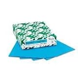 Wausau Paper - AstroBright Color Laser/Inkjet Paper, Celestial Blue, 24lb, Letter, 500 Sheets - Pack of 5