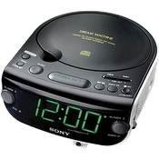 Sony ICF-CD815 AM FM Stereo CD Clock Radio with Dual Alarm by Sony