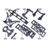 Full Carbon Parts Set: B4 ASC9655 by Associated Electronics Inc.