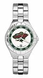 Minnesota Wild Women's Pro II Watch with Stainless Steel Bracelet