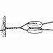 Tools & Hardware : Woodstream #MP-36 Large Corn Post Insulator
