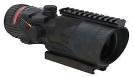 ACOG 6X48 Scope Dual Illuminated Red 500 Ballistic Reticle with TA75 Mount and M1913 Rail