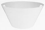 Zak Designs White 8-1/4-bye-15-Inch Large Party Tub