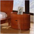 Global Furniture USA Contemporary Wooden Night Stand in Cherry