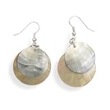 Double Shell Drop Earrings