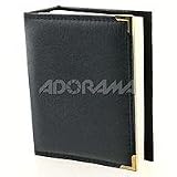 Pioneer Mini Max Oxford Bound Photo Album, Solid Color Sewn Leatherette Navy Blue Covers with Brass Accent Corners, Holds 100 4x6