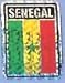 3 x 4 Senegal Sticker