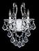Fire & Ice Series Wall Sconce dressed with 30% Lead Crystal 471-02