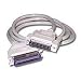 Cables To Go 02802 DB25 Male to C36 Male Parallel Printer Cable, Beige (20 Feet/6.09 Meters)