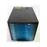 Good4U 10 Tray Dehydrator with 40 Hour Digital Timer - Black
