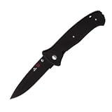 Mini S.E.R.E., G-10 Handle, Black Blade, Plain