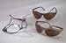 Uvex XC Black Frame SCT-Gray XTR Extended 9-Base Wrap Around Lens With Two Shot Temple Glasses