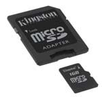 Kingston - Flash memory card - 2 GB - microSD