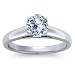 IGI Certified 3.01 Carat D/VS1 Round Diamond Solitaire Engagement Ring in 18ct Solid White Gold