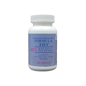 Formula 303 Maximum Strength Natural Relaxant--250 Tablets