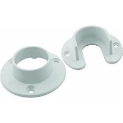 National Mfg. N820183 Closet Rod Flange Set