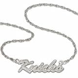 New York Knicks Knicks Sterling Silver Script Necklace