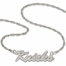 New York Knicks Knicks Sterling Silver Script Necklace