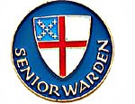 christian lapel pins B 90 Episcopal Shield Church Senior Warden 1 Religious Pin