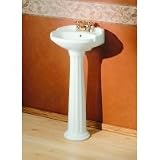 Cheviot Victorian Mini Pedestal Lavatory 32-1/4 Height Single Hole Drilling 1044BIS-SH
