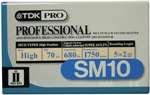 TDK SM10 Cassette