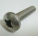 Industrial Grade 3AWF5 Machine Screw, SS, 5/16-18x1 L, PK25