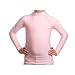 Kid's UV Rash Guard Shirt - Long Sleeved Pink