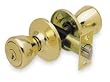 Battalion 1TPR2 Knob Lockset, Light Duty, Brass, Entry