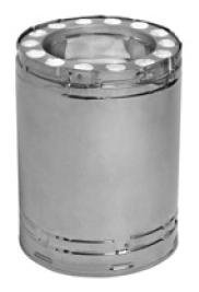 Metal-Fab Stainless Insulated Chimney Pipe - 6