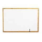 Boone(R) Oak Frame Dry-Erase Board, 48in. x 72in.