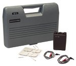 Muscle Stimulator TENS Unit, Dual Channel Unit - Comes with Complete Kit and FREE 9V Battery