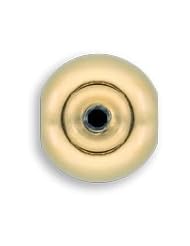 Bacio Italian Silver Bead Stoppers Gold Round Circle Easy Press