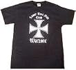 WARZONE Lower East Side Crew Black T-shirt