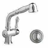 Jado Victorian Pull-Out Kitchen Faucet SS 850/850/355