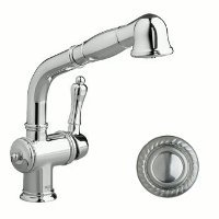 Jado Victorian Pull-Out Kitchen Faucet SS 850/850/355