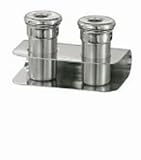 Produkt-Bild: R&ouml;sle 16635 Miniaturstreuer-Set Salz und Pfeffer mit Halter