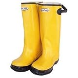 Yellow Over Shoe Boot, Size 9