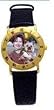 Men's Photo Watch - Create a Custom Watch From Your Favorite Photo - Gold-Tone Frame